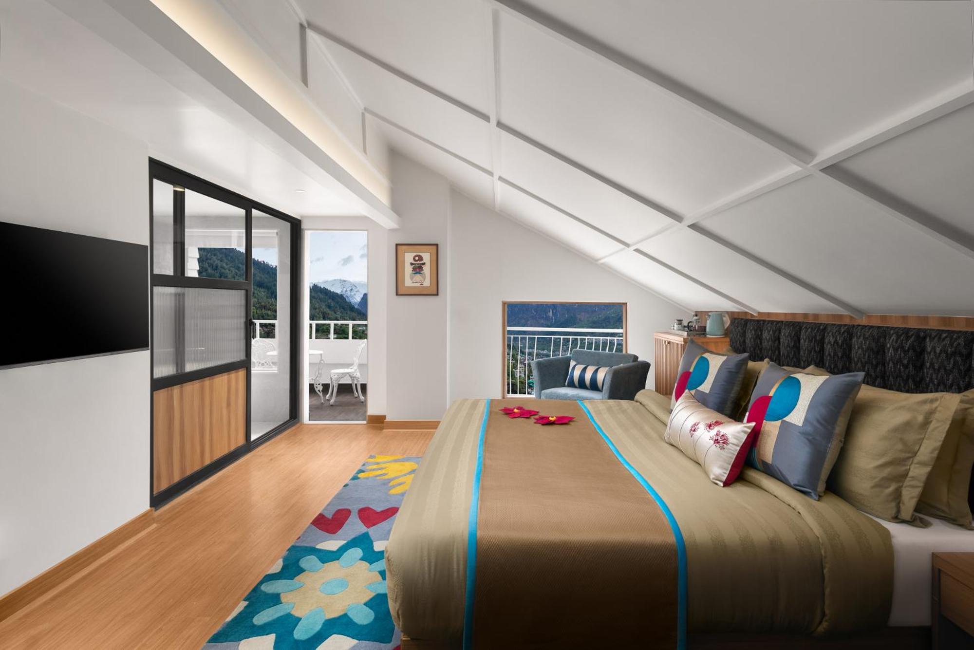 Bookmark Resorts, Manali Exteriör bild